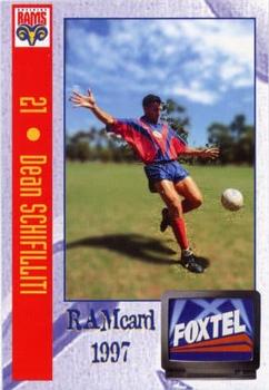1997 RAMcard Adelaide Rams #NNO Dean Schifilliti Front